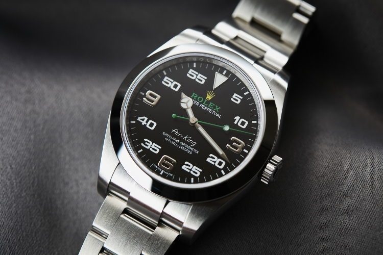 Kỳ Lân Luxury rolex air king di san hang khong huyen thoai 1 Rolex Air King – Mẫu đồng hồ ít phô trương nhưng giàu giá trị lịch sử