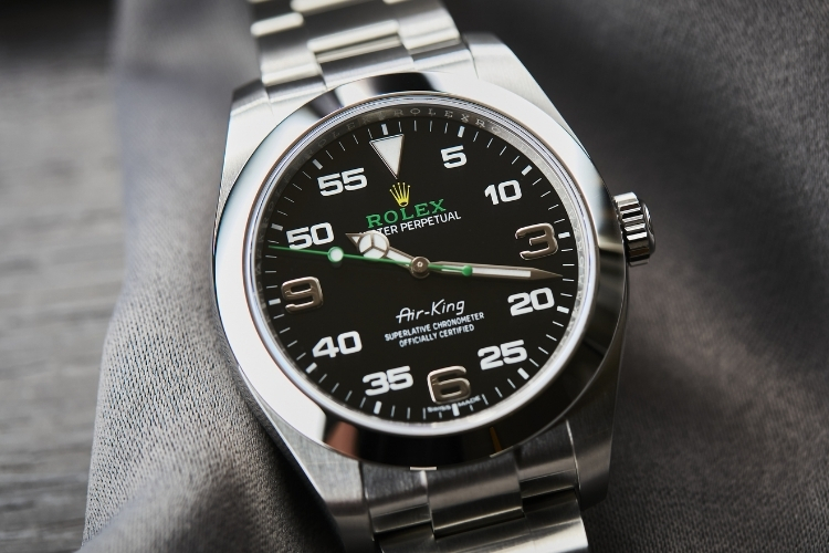 Rolex Air King – Mẫu đồng hồ ít phô trương nhưng giàu giá trị lịch sử 5 Kỳ Lân Luxury rolex air king di san hang khong huyen thoai 7 Rolex Air King – Mẫu đồng hồ ít phô trương nhưng giàu giá trị lịch sử