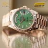 Đồng hồ Rolex Day Date 40 mặt đá xanh lá nhạt 228235JG-0003