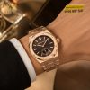 Đồng hồ Royal Oak Minute Repeater Supersonnerie mặt số nâu 26591OR