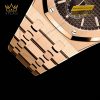 Đồng hồ Royal Oak Minute Repeater Supersonnerie mặt số nâu 26591OR
