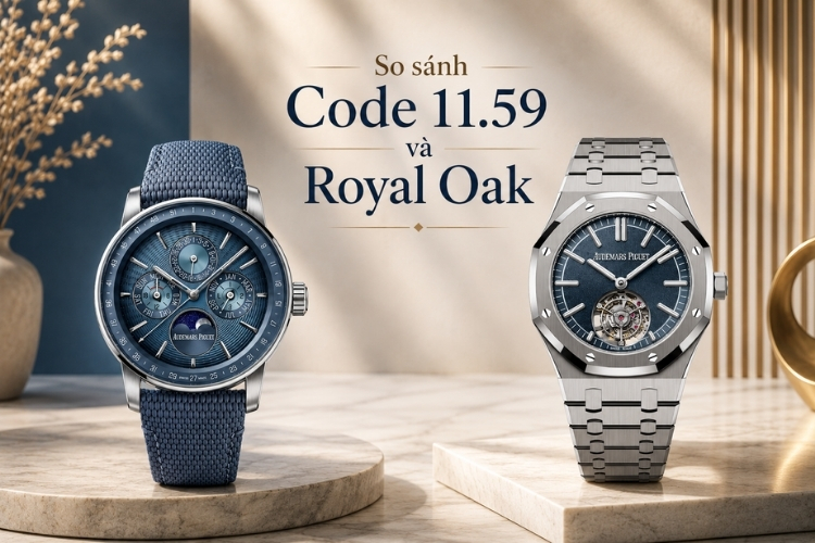 So sánh Code 11.59 và Royal Oak - Hai hướng đi của Audemars Piguet 1 Kỳ Lân Luxury so sanh audemars piguet code 11 59 va royal oak 1 So sánh Code 11.59 và Royal Oak - Hai hướng đi của Audemars Piguet
