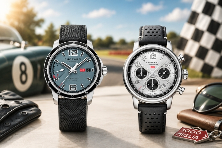 Hai dòng GTS và Classic Chronograph cùng lấy cảm hứng từ giải đua xe cổ huyền thoại nước Ý.