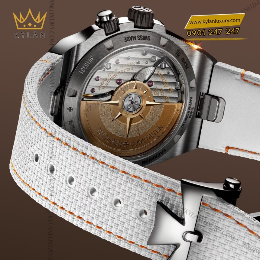 Kỳ Lân Luxury vacheron constantin overseas dual time north 7930v 210t h073 3 Đồng hồ Vacheron Constantin Overseas North 7930V/210T-H073