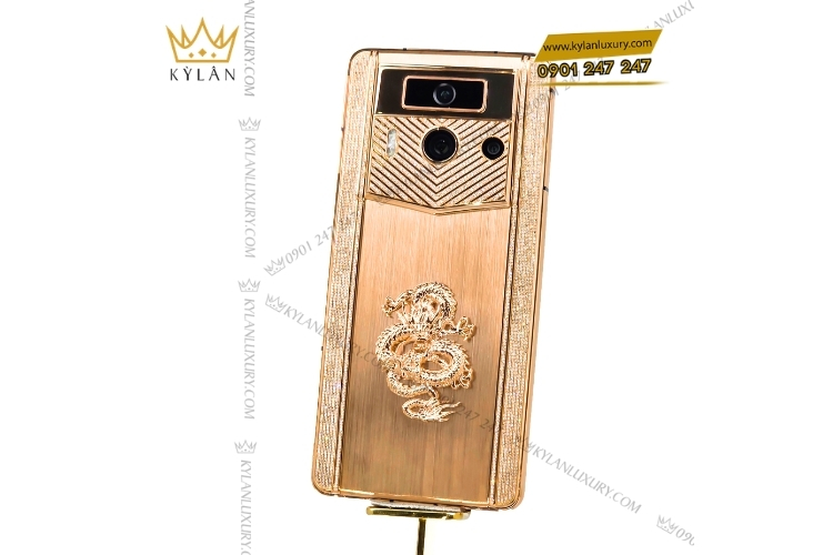 Điện thoại Vertu Meta 2 rồng vàng hồng đính kim cương 4 Kỳ Lân Luxury vertu meta 2 rong vang hong dinh kim cuong 12 Điện thoại Vertu Meta 2 rồng vàng hồng đính kim cương