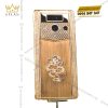 Điện thoại Vertu Meta 2 rồng vàng hồng đính kim cương