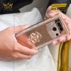 Điện thoại Vertu Meta 2 rồng vàng hồng đính kim cương