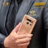 Điện thoại Vertu Meta 2 rồng vàng hồng đính kim cương