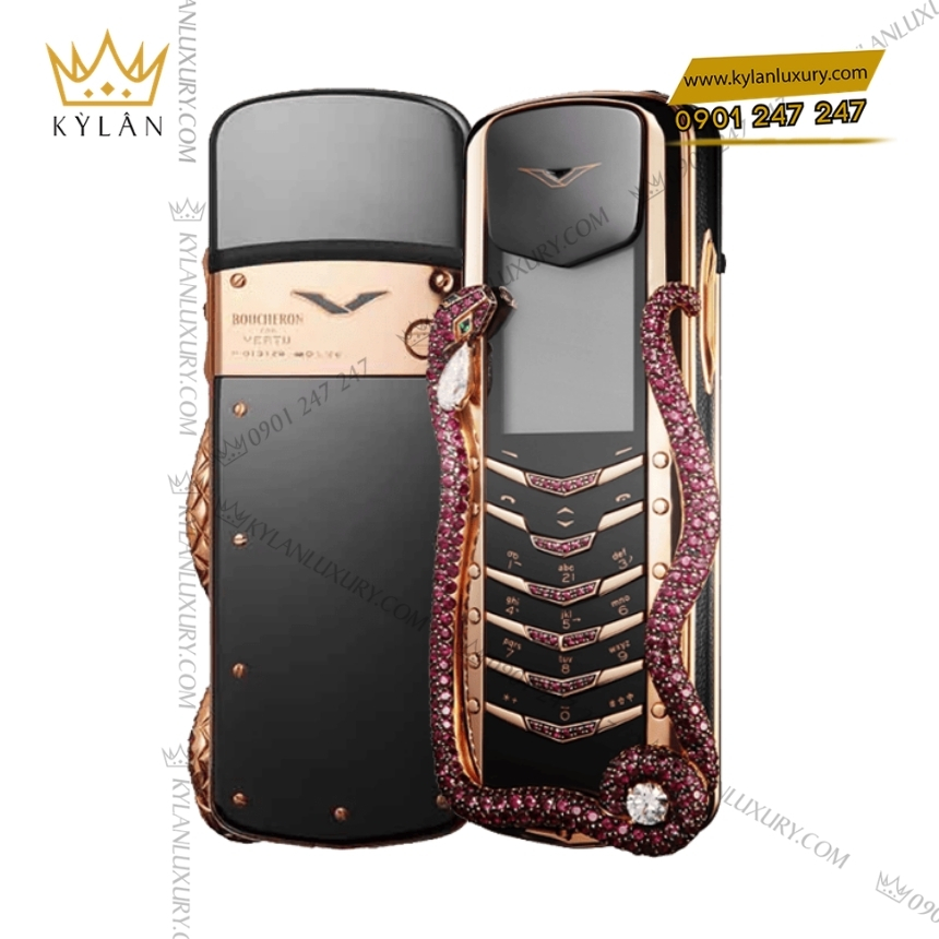 Kỳ Lân Luxury vertu signature cobra limited edition 2 Điện thoại Vertu Signature Cobra Limited Edition