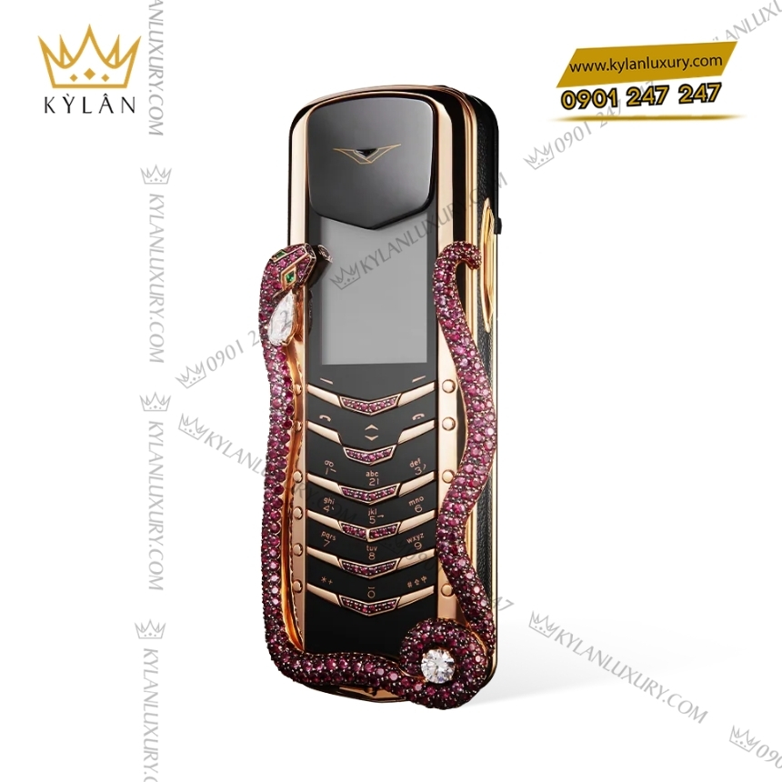 Kỳ Lân Luxury vertu signature cobra limited edition 3 Điện thoại Vertu Signature Cobra Limited Edition