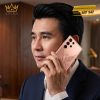 Điện thoại Samsung Galaxy S26 Ultra custom vàng hồng họa tiết phượng hoàng