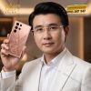 Điện thoại Samsung Galaxy S26 Ultra custom vàng hồng họa tiết phượng hoàng