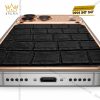 Điện thoại iPhone 17 Pro Max vàng hồng Au750 bọc da cá sấu