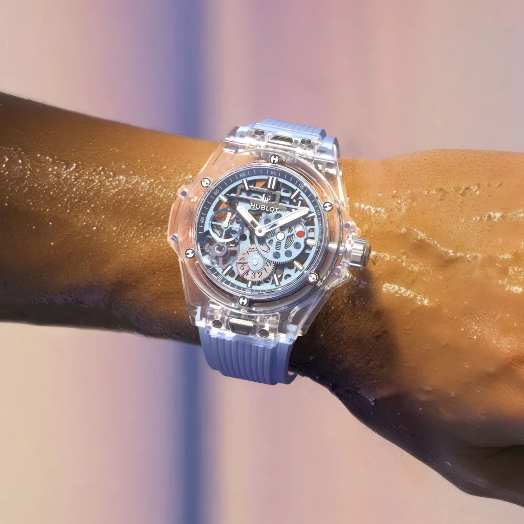 Đồng hồ Hublot Big Bang Sapphire Sky Blue 2 Đồng hồ Hublot Big Bang Sapphire Sky Blue