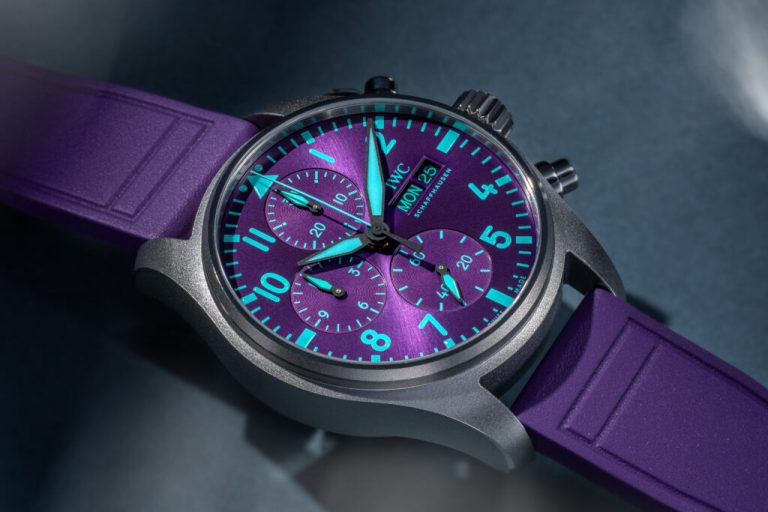 Kỳ Lân Luxury Dong ho IWC 41 Mercedes AMG Petronas Formula One Team2 Đồng hồ IWC Pilot's Watch Chronograph 41 Edition Mercedes-AMG Petronas