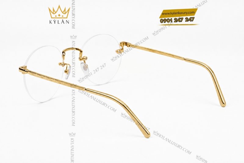 mat-kinh-vang-au750-gong-tron-khong-vien Mắt kính vàng Au750 gọng tròn không viền
