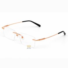 Mắt kính vàng hồng Au750