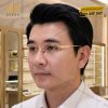 Mắt kính vàng hồng Au750
