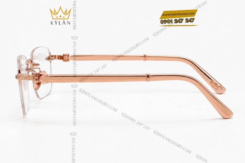 Mắt kính vàng hồng Au750