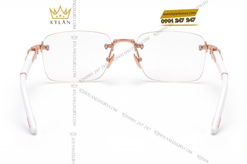 Mắt kính vàng hồng Au750