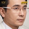 Mắt kính vàng hồng Au750