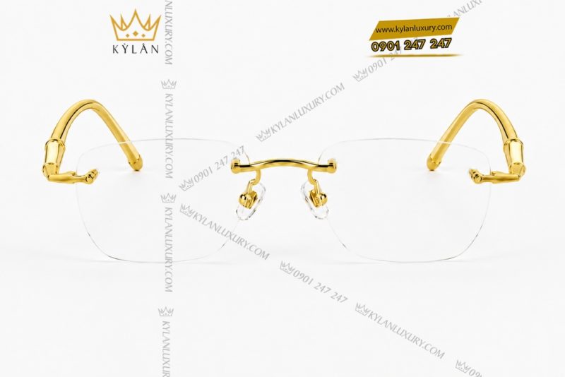 Mắt kính vàng vàng Au750