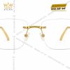 Mắt kính vàng vàng Au750