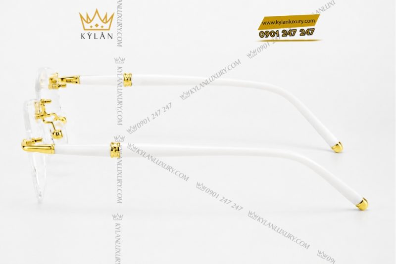 Mắt kính vàng vàng Au750
