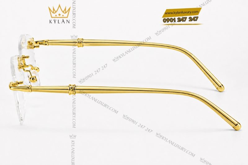 Mắt kính vàng vàng Au750