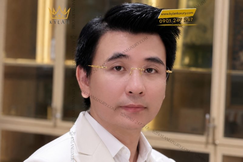 Mắt kính vàng vàng Au750