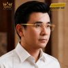 Mắt kính vàng vàng Au750