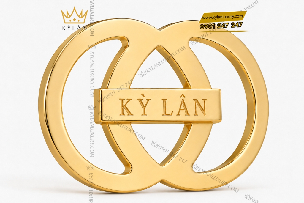 Mặt thắt lưng Kỳ Lân vàng vàng Au750 6 Mặt thắt lưng Kỳ Lân vàng vàng Au750