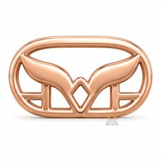 Mặt thắt lưng vàng hồng Au750 Mặt thắt lưng vàng hồng Au750