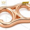 Mặt thắt lưng vàng hồng Au750