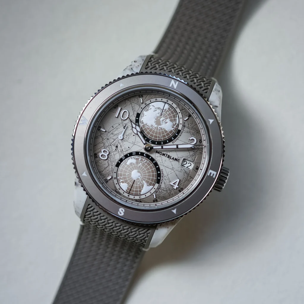 Kỳ Lân Luxury Montblanc 1858 Geosphere 0 Oxygen Mount Elbrouz6 Đồng hồ Montblanc 1858 Geosphere 0 Oxygen Mount Elbrouz