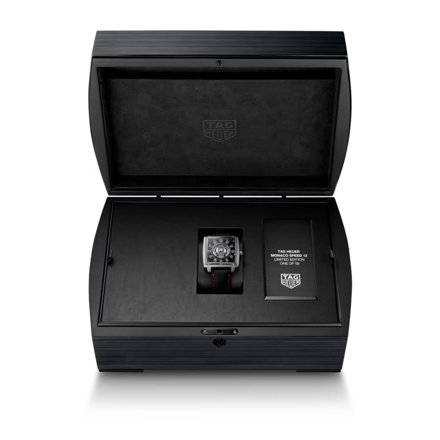 Đồng hồ TAG Heuer Monaco Speed 12 4 Kỳ Lân Luxury TAG Heuer Monaco Speed 12.4 Đồng hồ TAG Heuer Monaco Speed 12