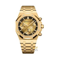 Đồng hồ Royal Oak Selfwinding Chronograph mặt vàng khói 26240BA