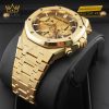 Đồng hồ Royal Oak Selfwinding Chronograph mặt vàng khói 26240BA