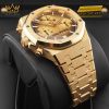 Đồng hồ Royal Oak Selfwinding Chronograph mặt vàng khói 26240BA