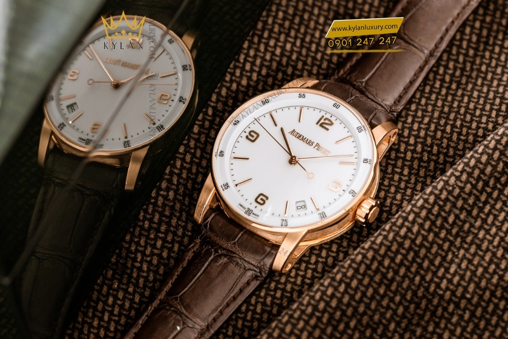 Kỳ Lân Luxury audemars piguet code 11 59 15210or oo a099cr 01 11 Đồng hồ Audemars Piguet Code 11.59 mặt số trắng 15210OR