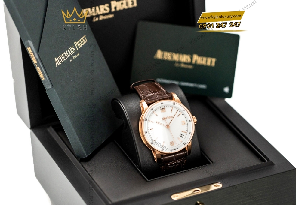 Kỳ Lân Luxury audemars piguet code 11 59 15210or oo a099cr 01 2 Đồng hồ Audemars Piguet Code 11.59 mặt số trắng 15210OR