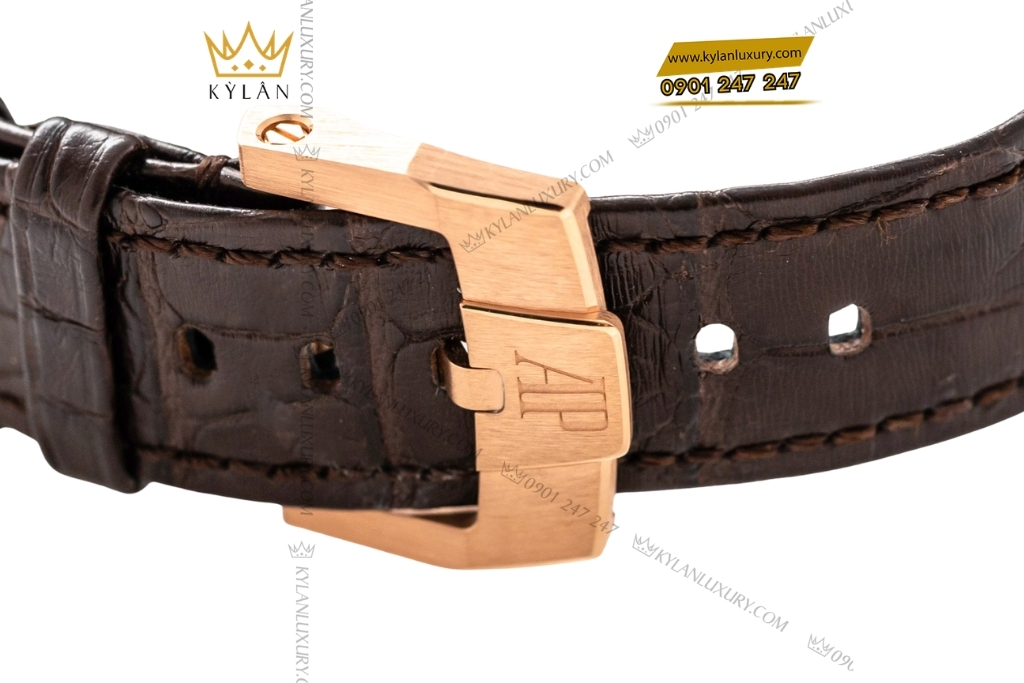 Kỳ Lân Luxury audemars piguet code 11 59 15210or oo a099cr 01 4 Đồng hồ Audemars Piguet Code 11.59 mặt số trắng 15210OR