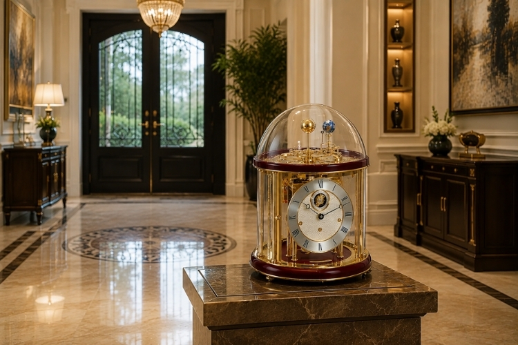 Kỳ Lân Luxury cac vi tri ly tuong dat dong ho hermle tellurium 1 Các vị trí lý tưởng để đặt đồng hồ Hermle Tellurium