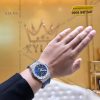 Cặp đồng hồ Hublot Classic Fusion xanh dương đính kim cương 42mm & 33mm