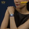 Đồng hồ Chopard Happy Sport mặt xanh bản dây đeo dài 278620-3003