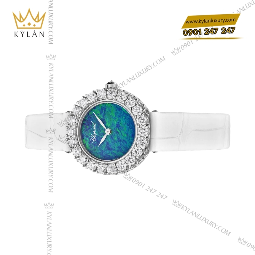 Kỳ Lân Luxury chopard lheure du diamant 13a178 1316 6 Đồng hồ Chopard L’Heure du Diamant Round 13A178-1316