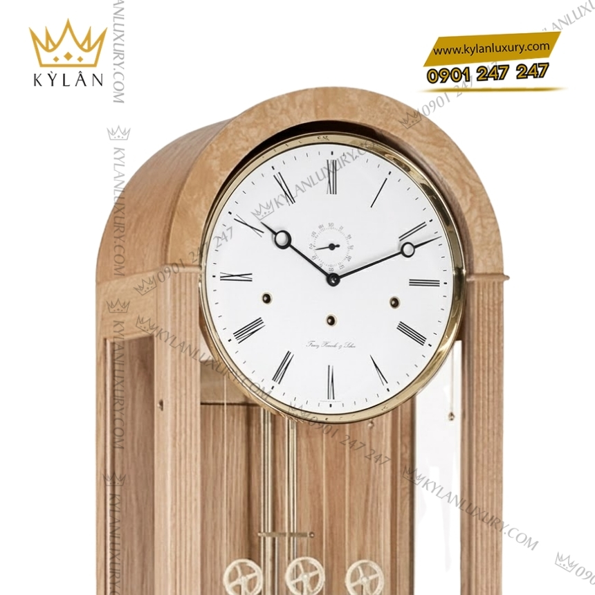 Kỳ Lân Luxury dong ho cay hermle 01087 05046 2 Đồng hồ cây Hermle 01087-050461