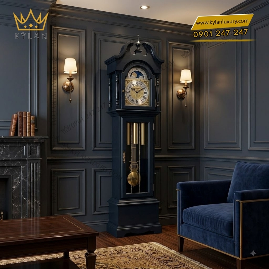 Kỳ Lân Luxury dong ho cay hermle 010890 740451 2 Đồng hồ cây Hermle 010890-740451