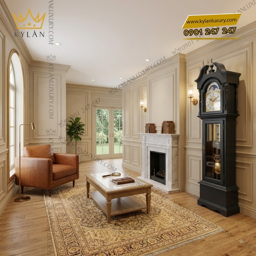 Kỳ Lân Luxury dong ho cay hermle 010890 740451 3 Đồng hồ cây Hermle 010890-740451