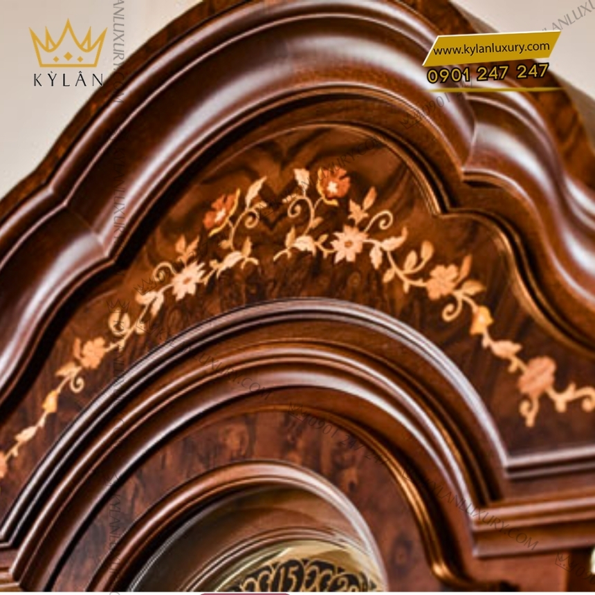 Kỳ Lân Luxury dong ho cay hermle 01210 031171 6 Đồng hồ cây Hermle 01210-031171